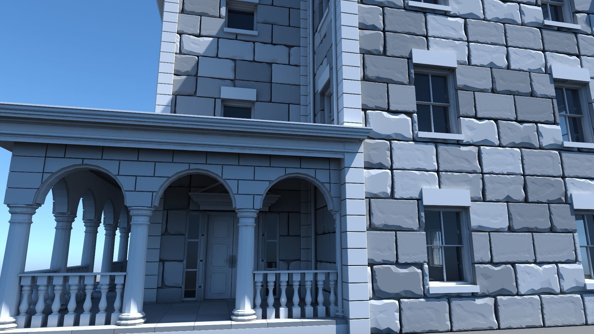 Mansion 04 3D model_13