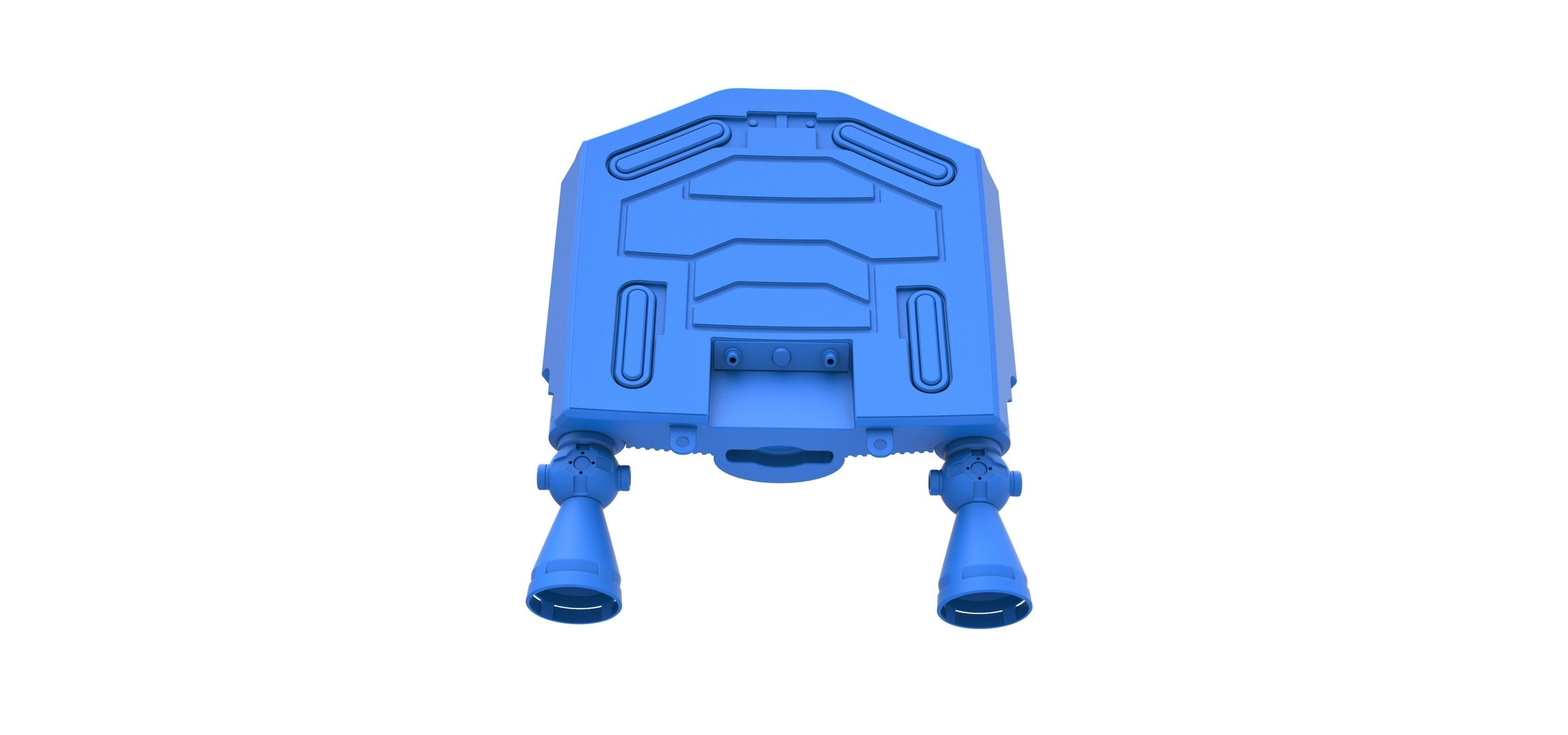 Jetpack from The Mandalorian TV series 3D print model_22