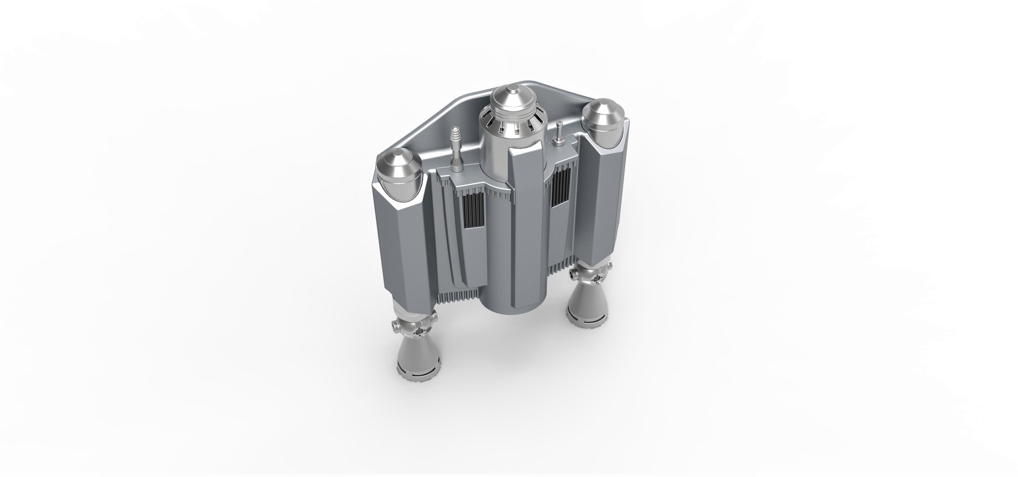 Jetpack from The Mandalorian TV series 3D print model_4