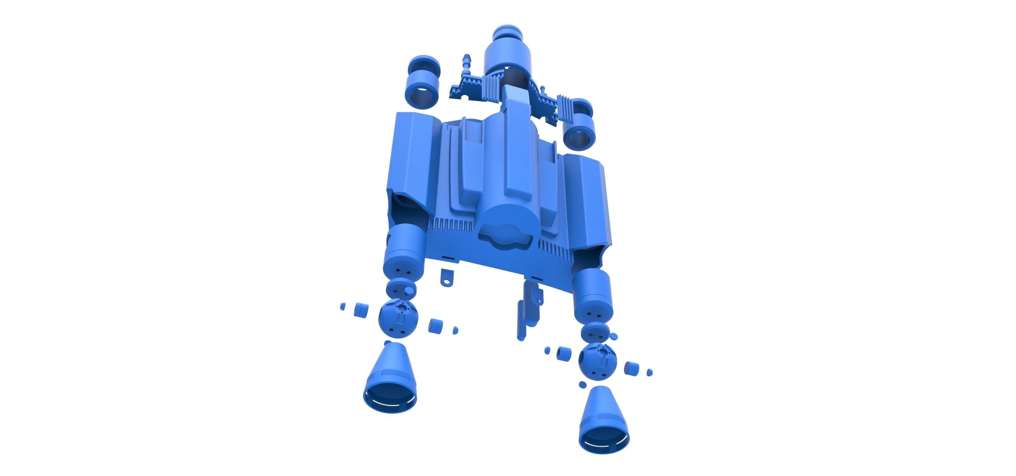 Jetpack from The Mandalorian TV series 3D print model_26