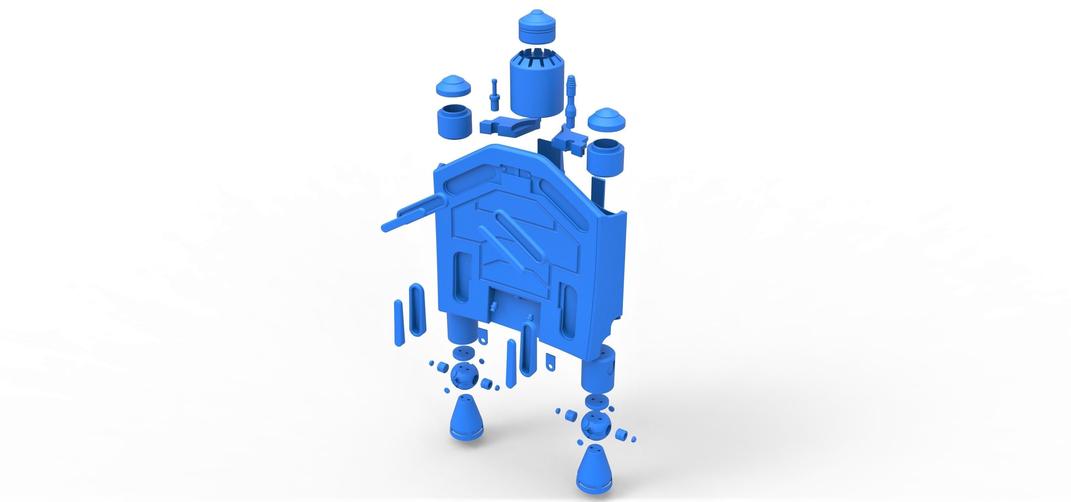 Jetpack from The Mandalorian TV series 3D print model_30