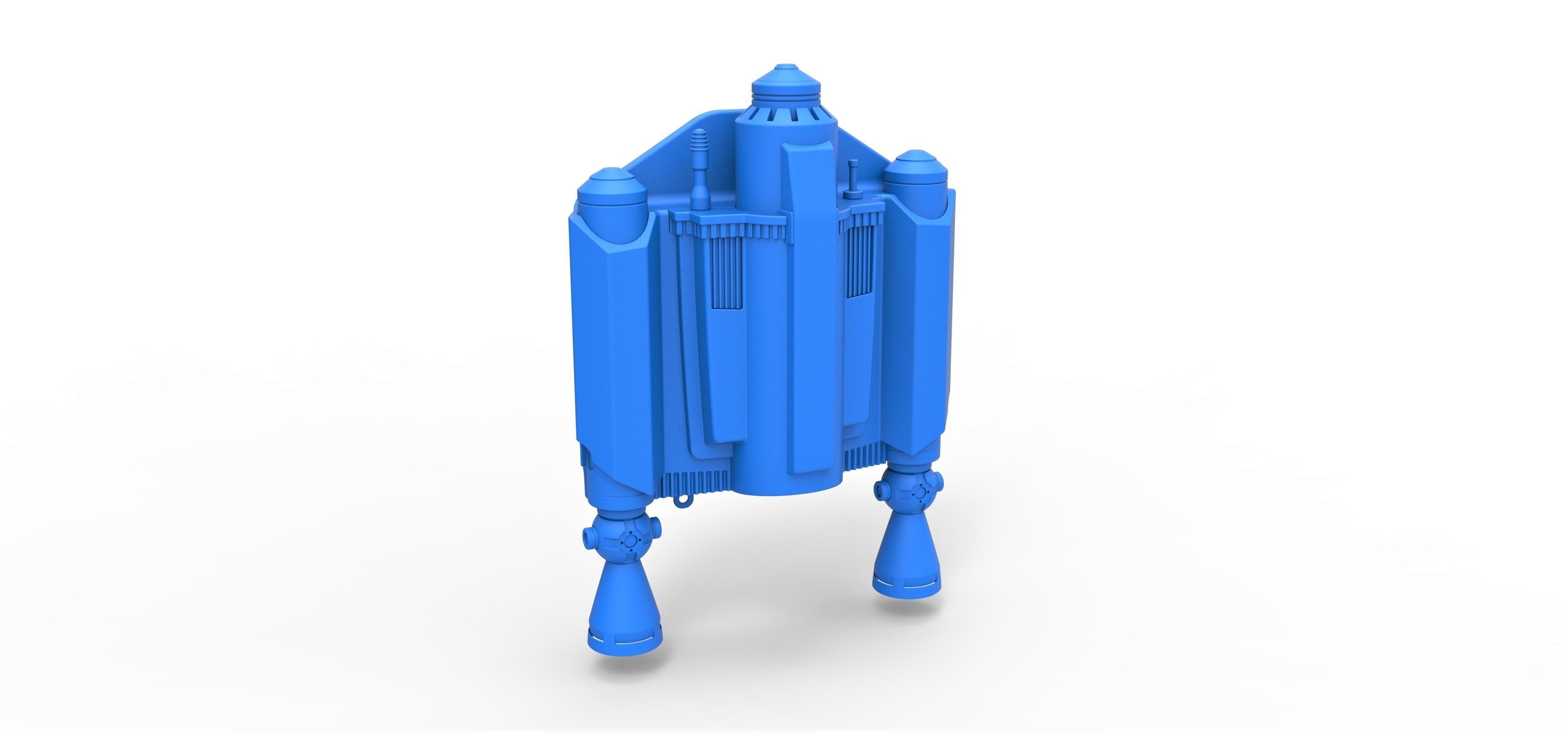 Jetpack from The Mandalorian TV series 3D print model_16