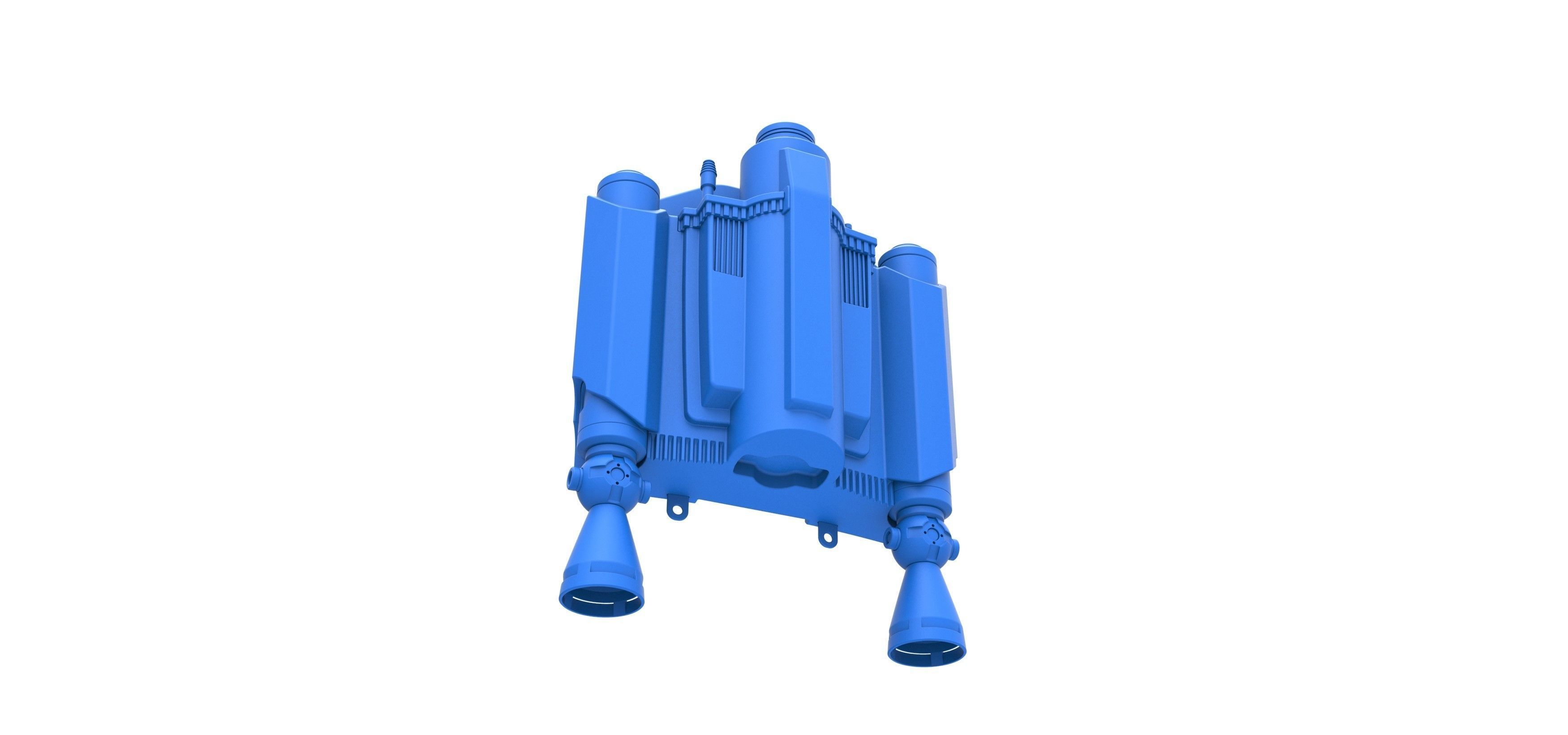 Jetpack from The Mandalorian TV series 3D print model_17
