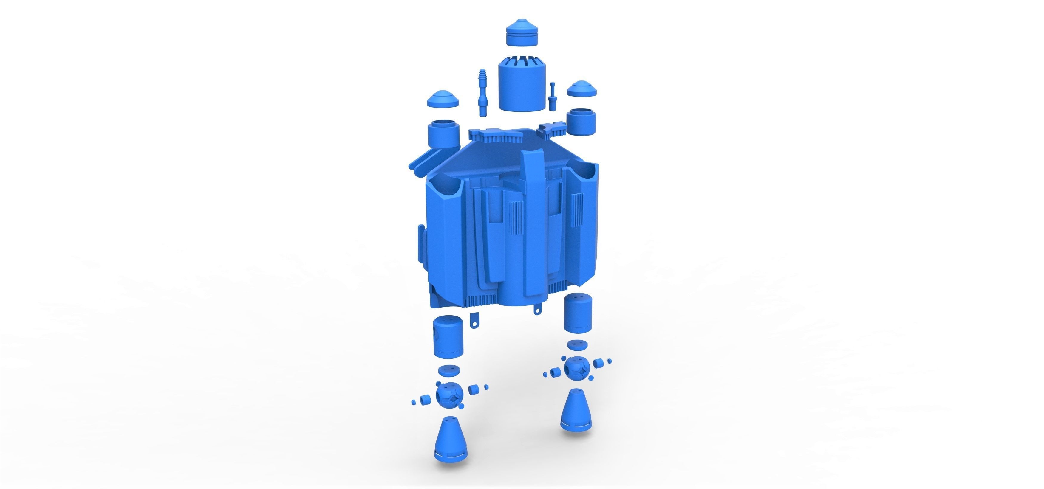 Jetpack from The Mandalorian TV series 3D print model_24