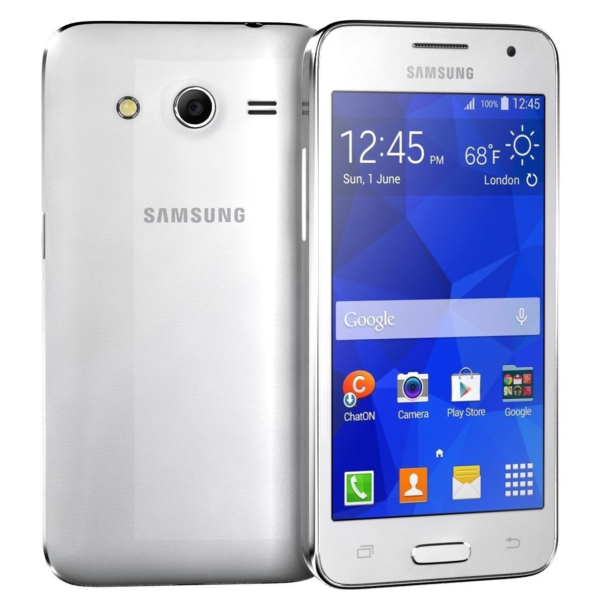 Samsung Galaxy Core 2 All Colors 3D model_2