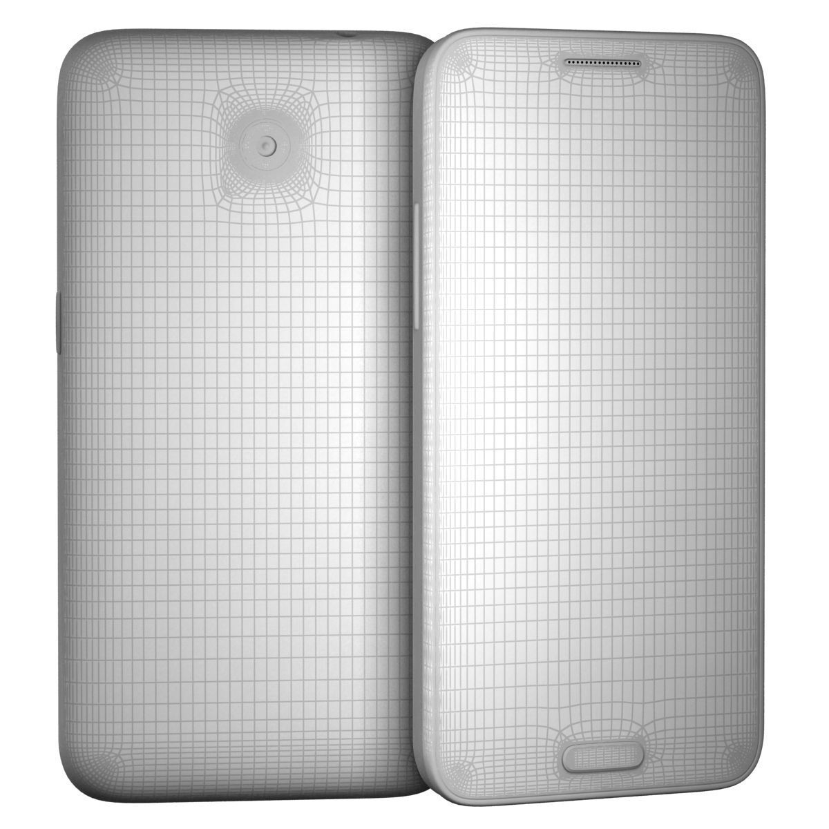 Samsung Galaxy Core 2 All Colors 3D model_18