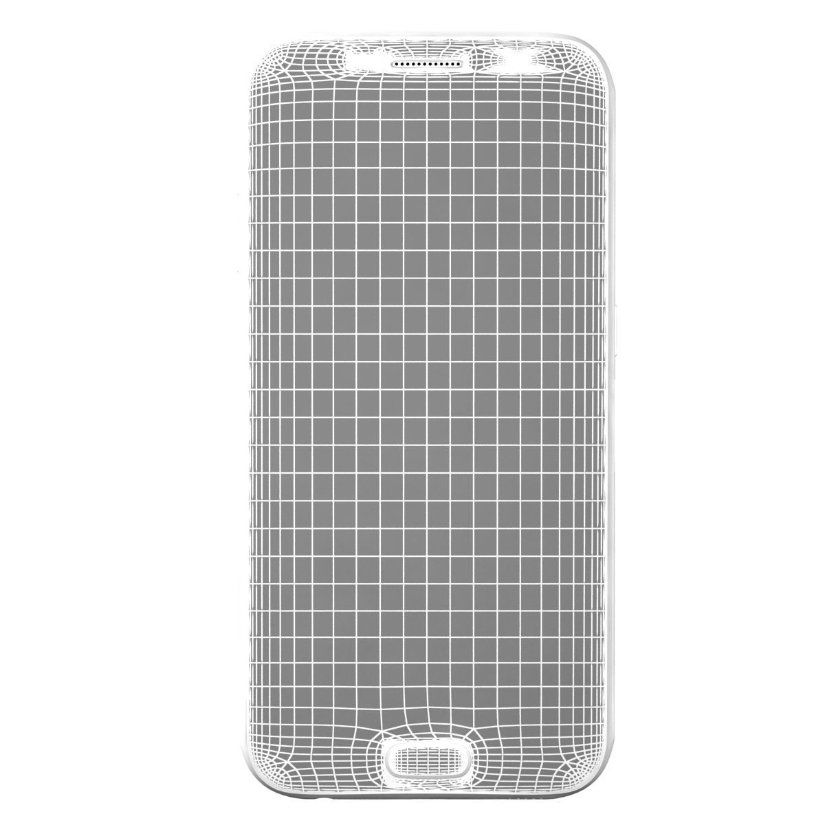 Samsung Galaxy S6 Black Sapphire 3D model_12