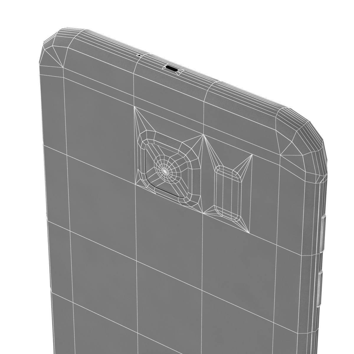 Samsung Galaxy S6 Black Sapphire 3D model_15
