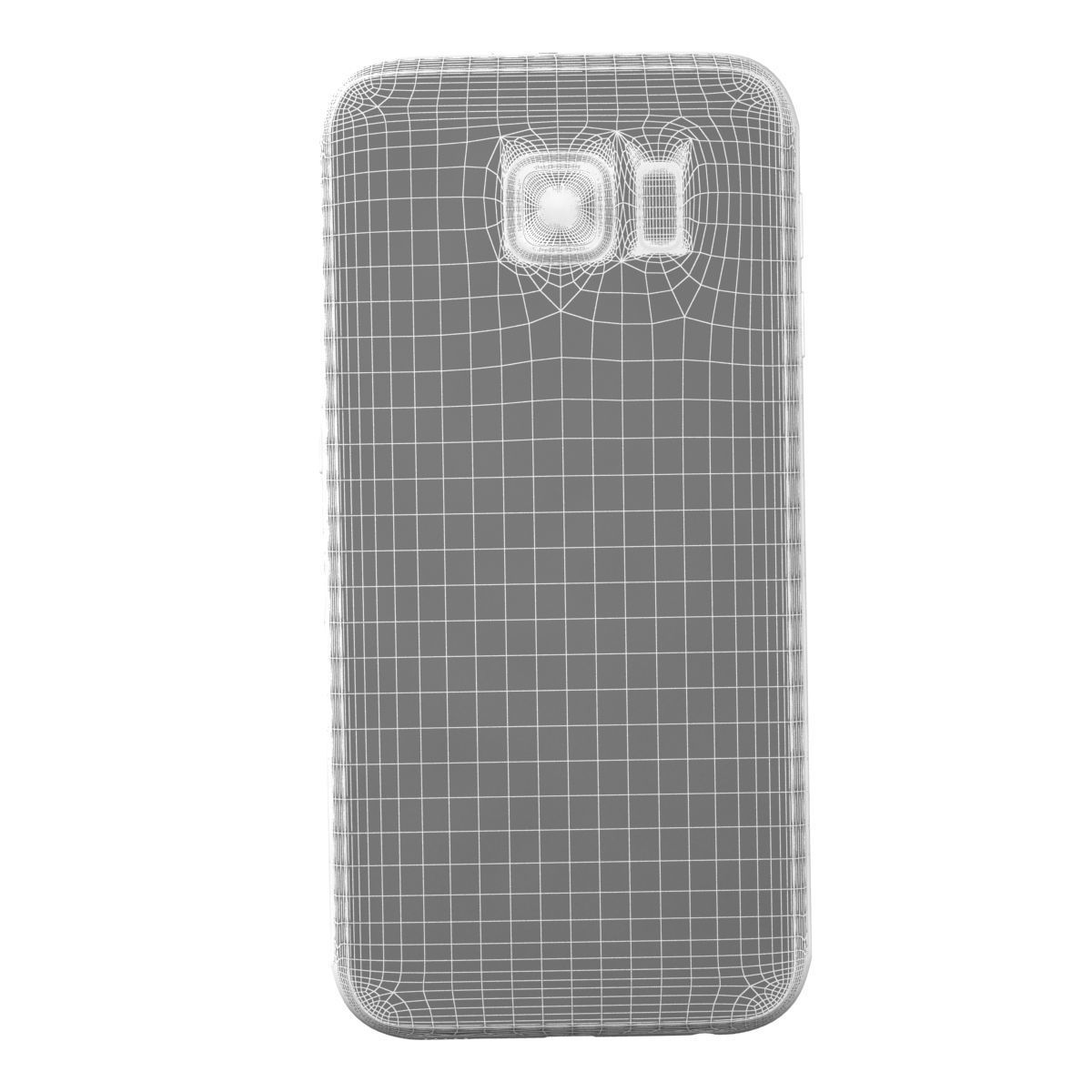 Samsung Galaxy S6 Black Sapphire 3D model_14