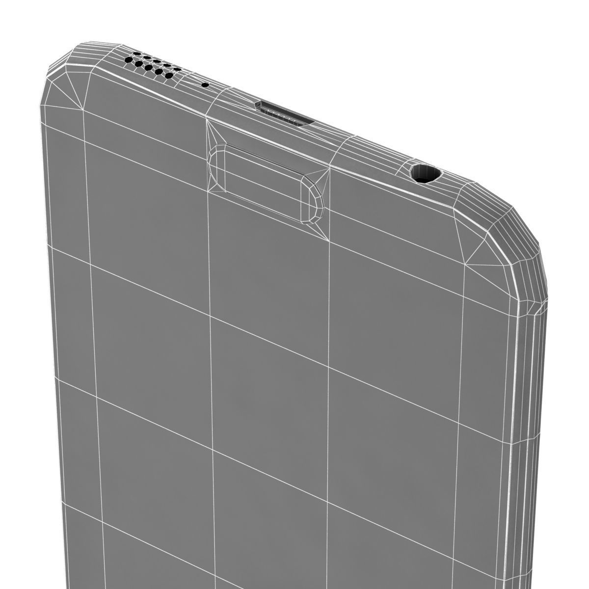 Samsung Galaxy S6 Black Sapphire 3D model_17