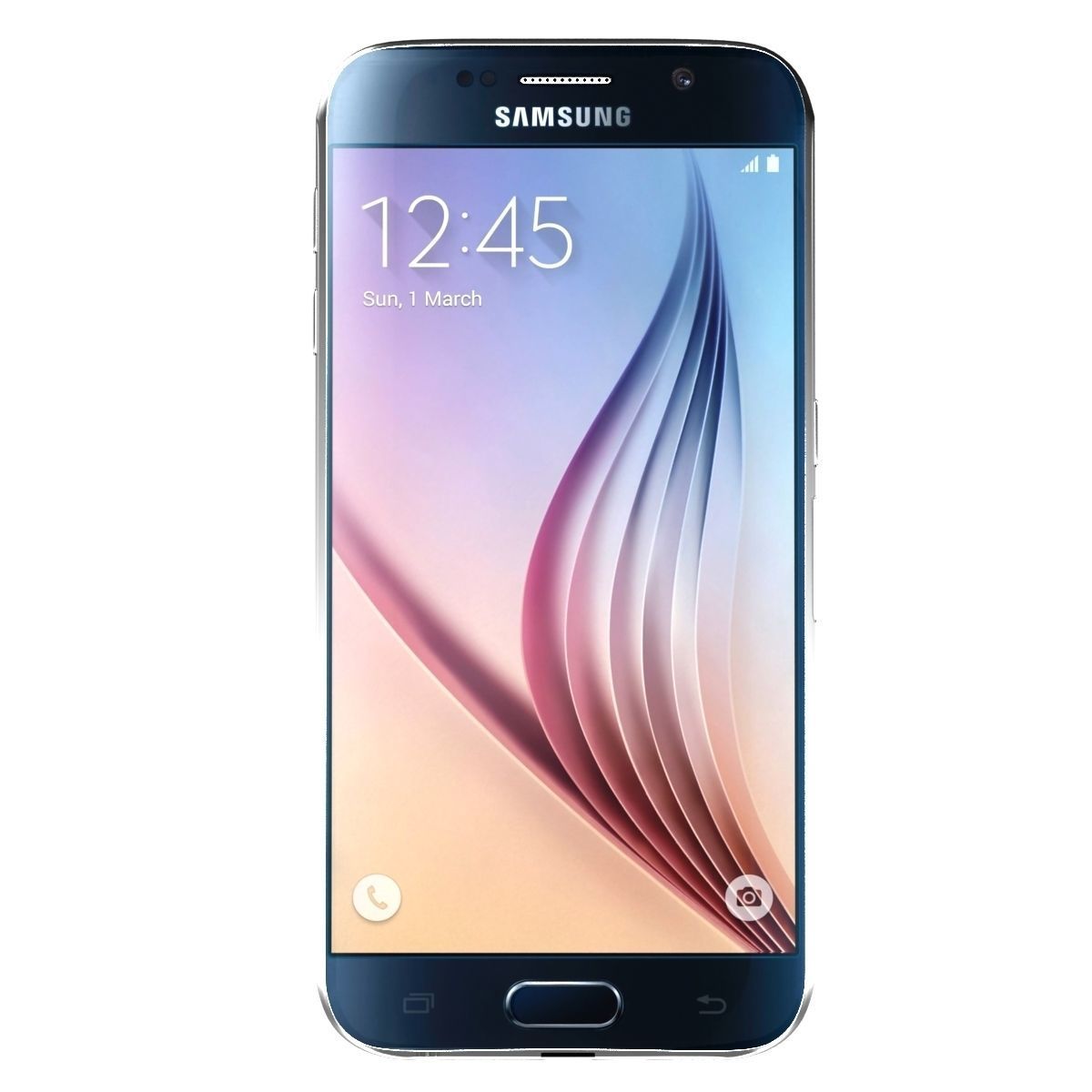 Samsung Galaxy S6 Black Sapphire 3D model_2
