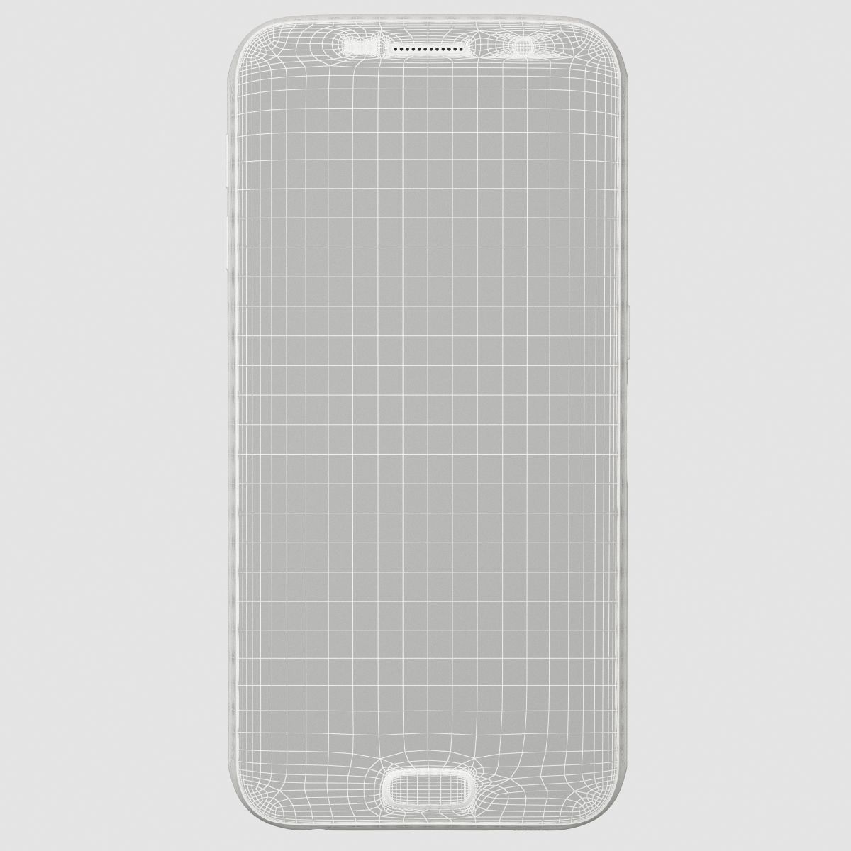 Samsung Galaxy S6 Blue Topaz 3D model_7