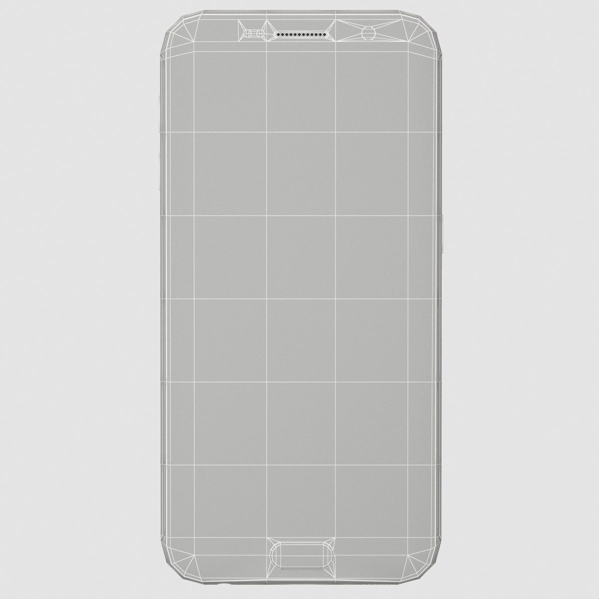 Samsung Galaxy S6 Blue Topaz 3D model_9