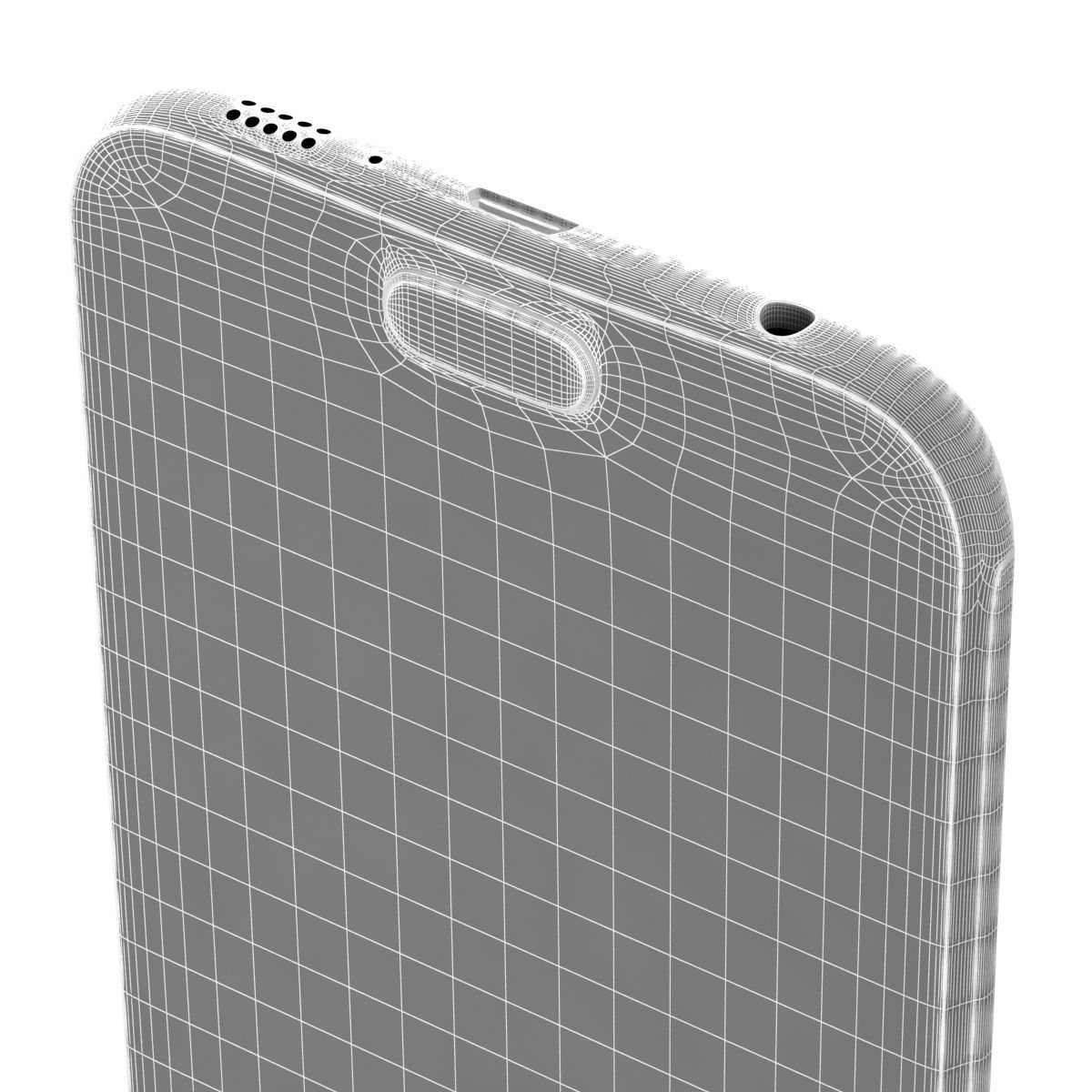 Samsung Galaxy S6 Gold Platinum 3D model_18