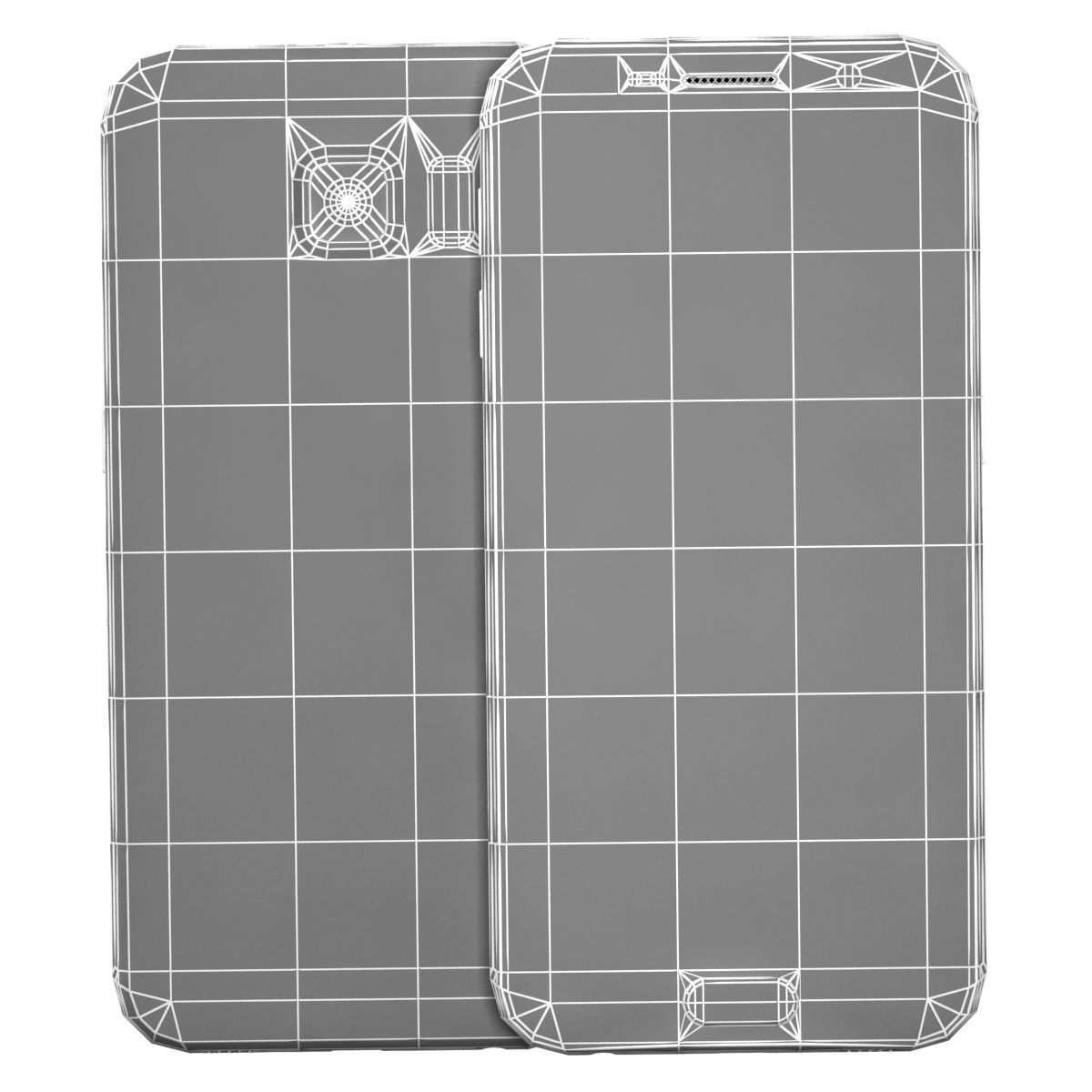 Samsung Galaxy S6 Gold Platinum 3D model_7