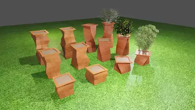 Terra cotta  pot design 2