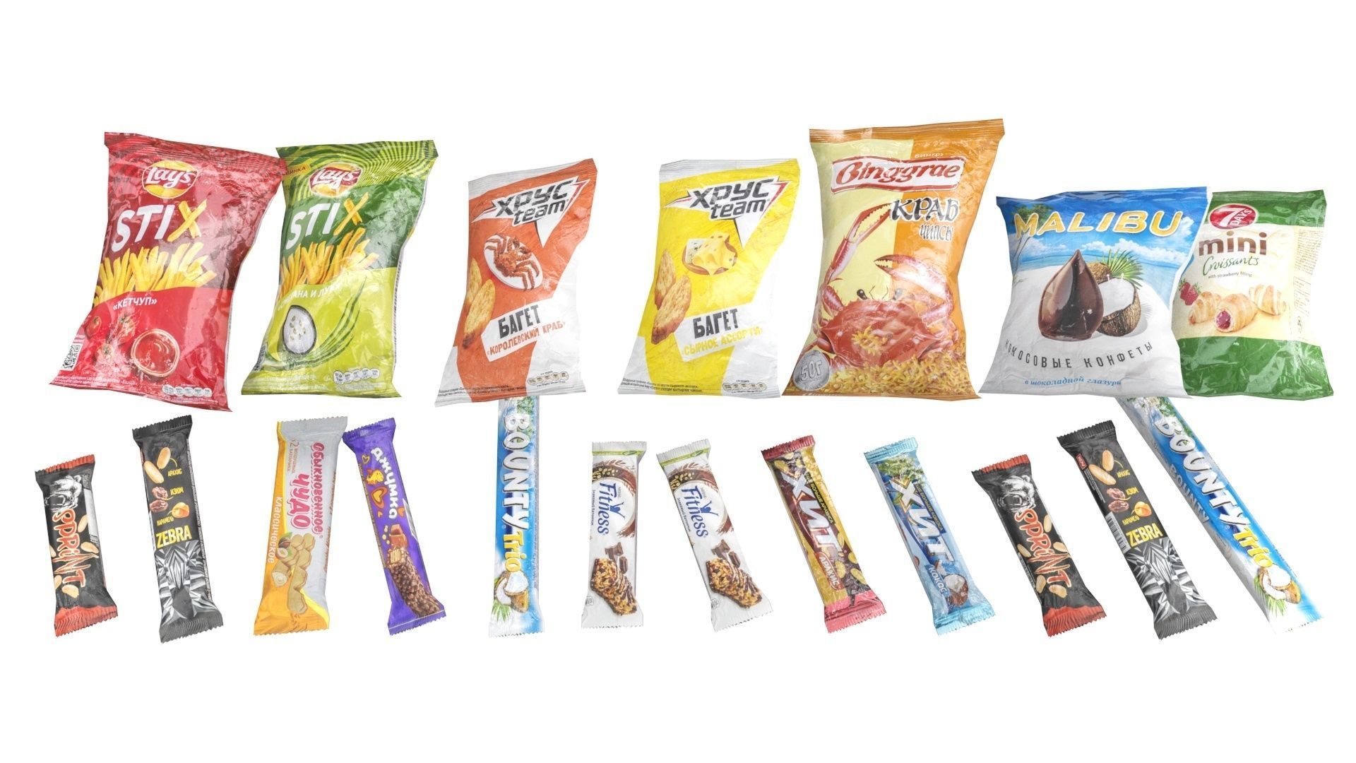 Unicum Rosso Large Foodbox TOUCH TO GO  3D model_5