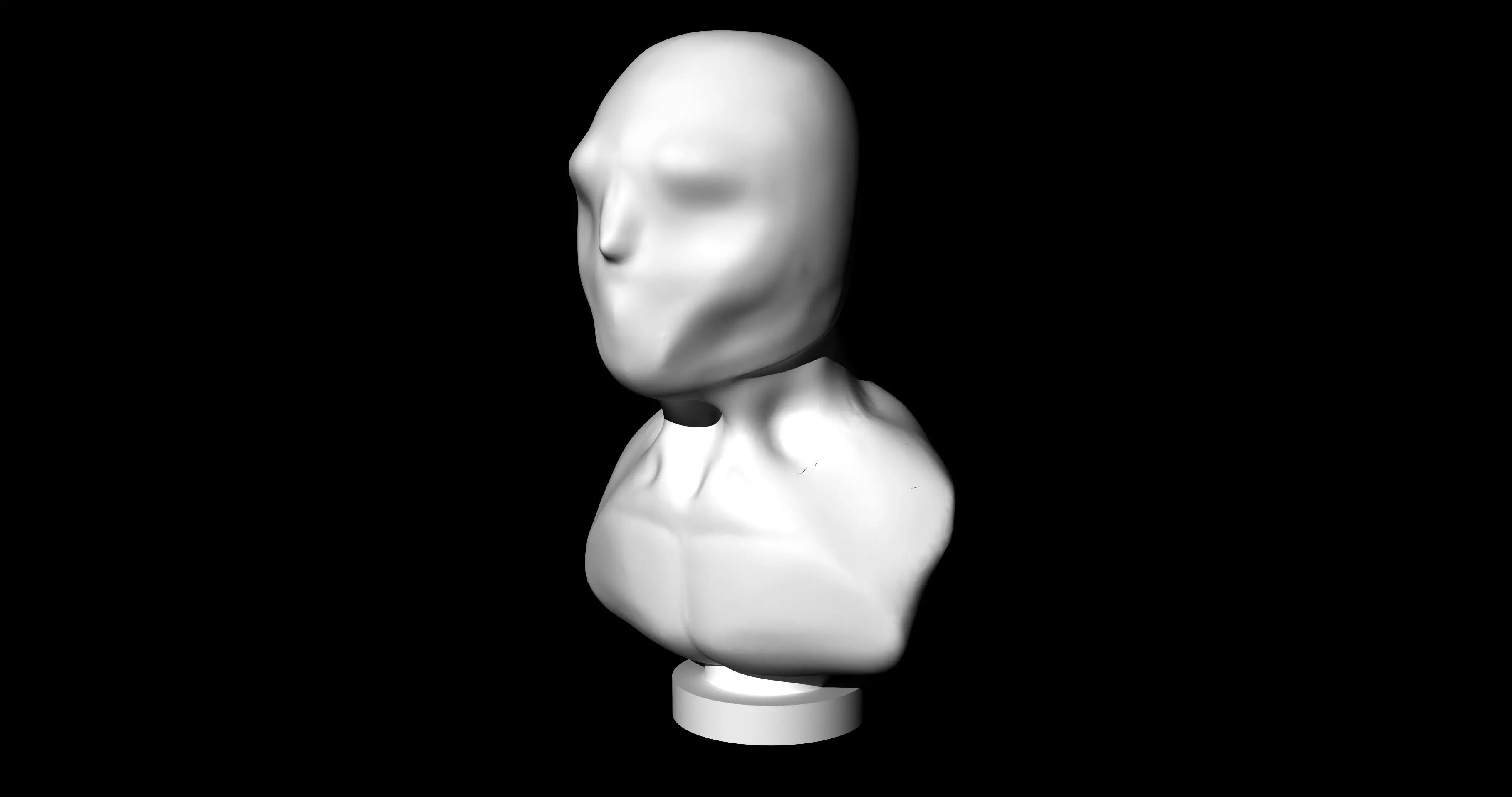 Bust Template 3D model_0