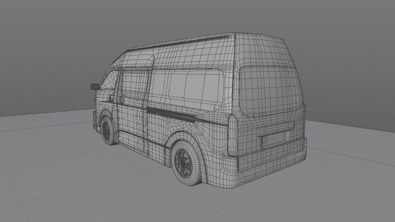 Ambulance with Interior 3d model 3D model_5