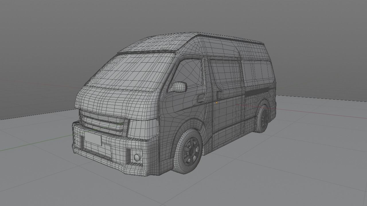 Ambulance with Interior 3d model 3D model_4