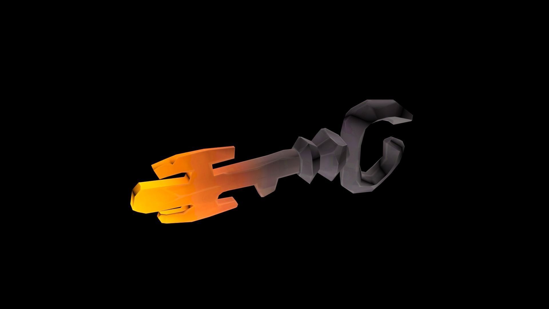 Sea of Thieves - Ashen Key 3D Model 3D model_2