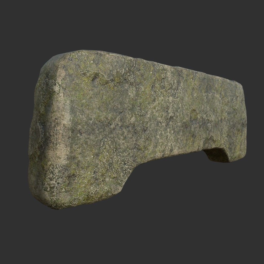 Low poly Mayan Inca Ruin Temple Modular Pack Low-poly 3D model_14