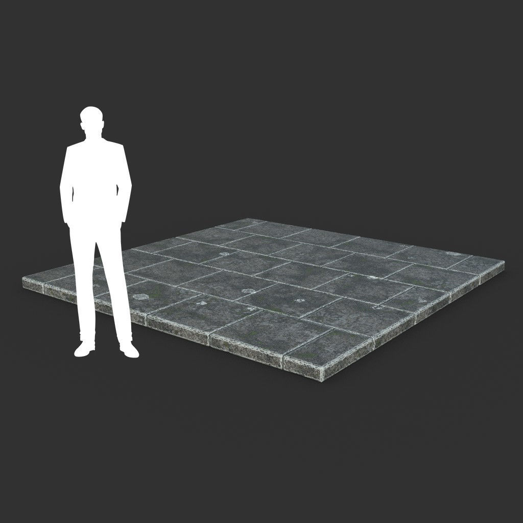 Low poly Ancient Dragon Temple Element Pack Low-poly 3D model_59