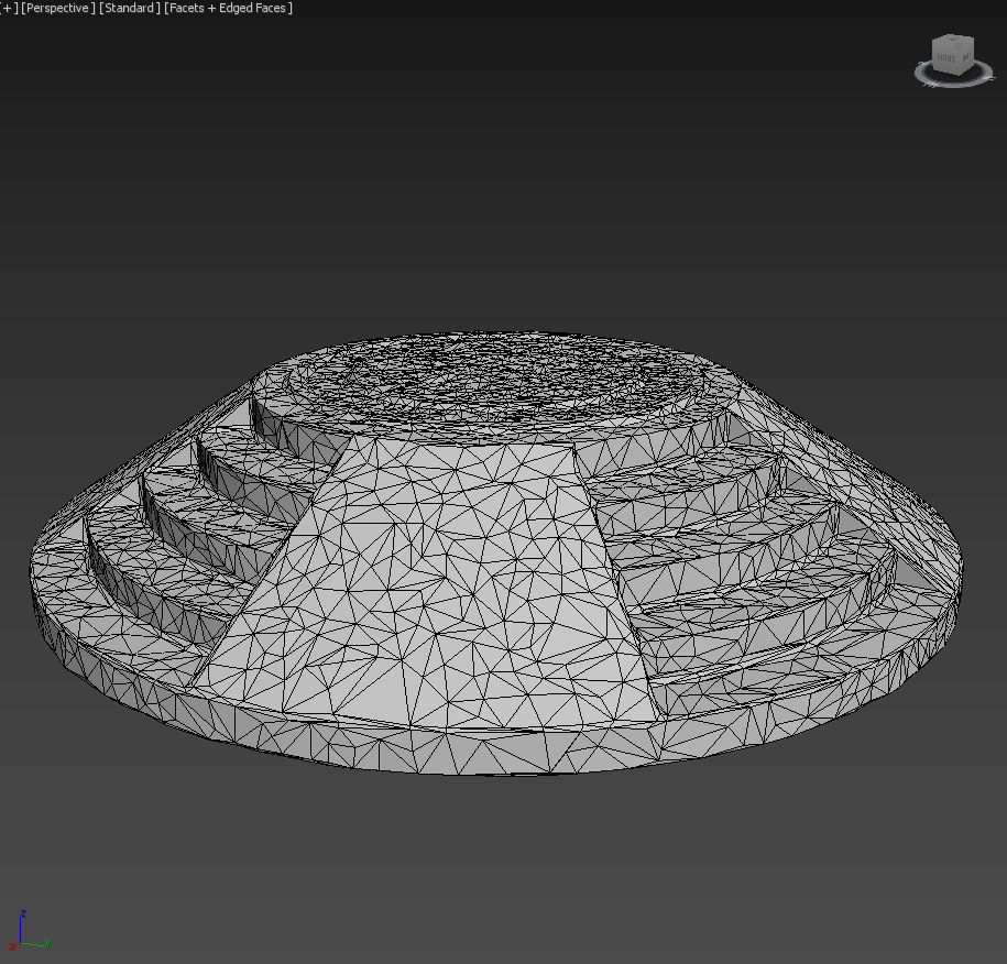 Low poly Ancient Dragon Temple Element Pack Low-poly 3D model_13