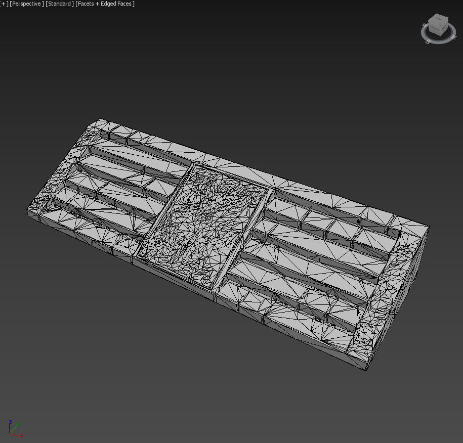 Low poly Ancient Dragon Temple Element Pack Low-poly 3D model_40
