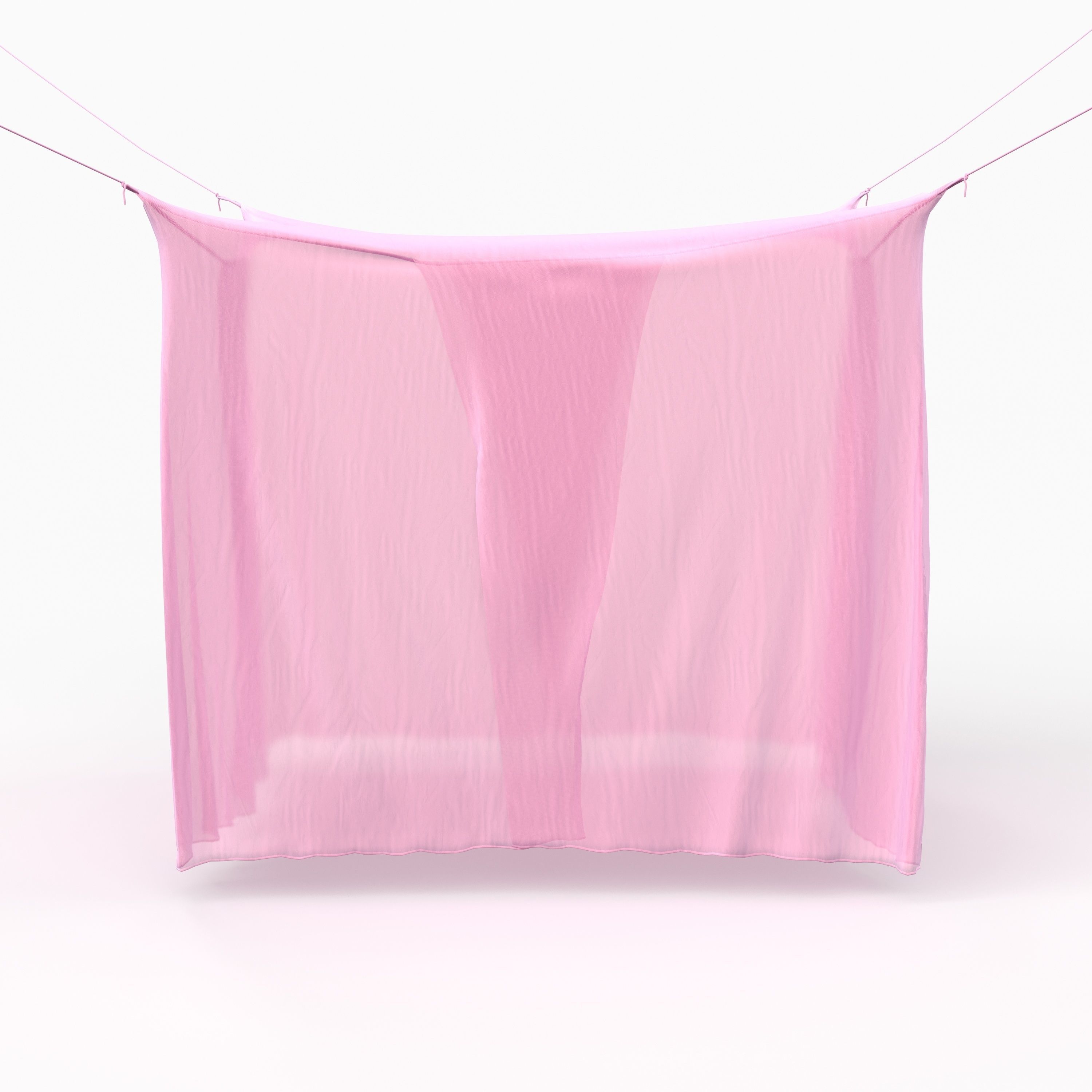 Mosquitoes net 1 3D model_1