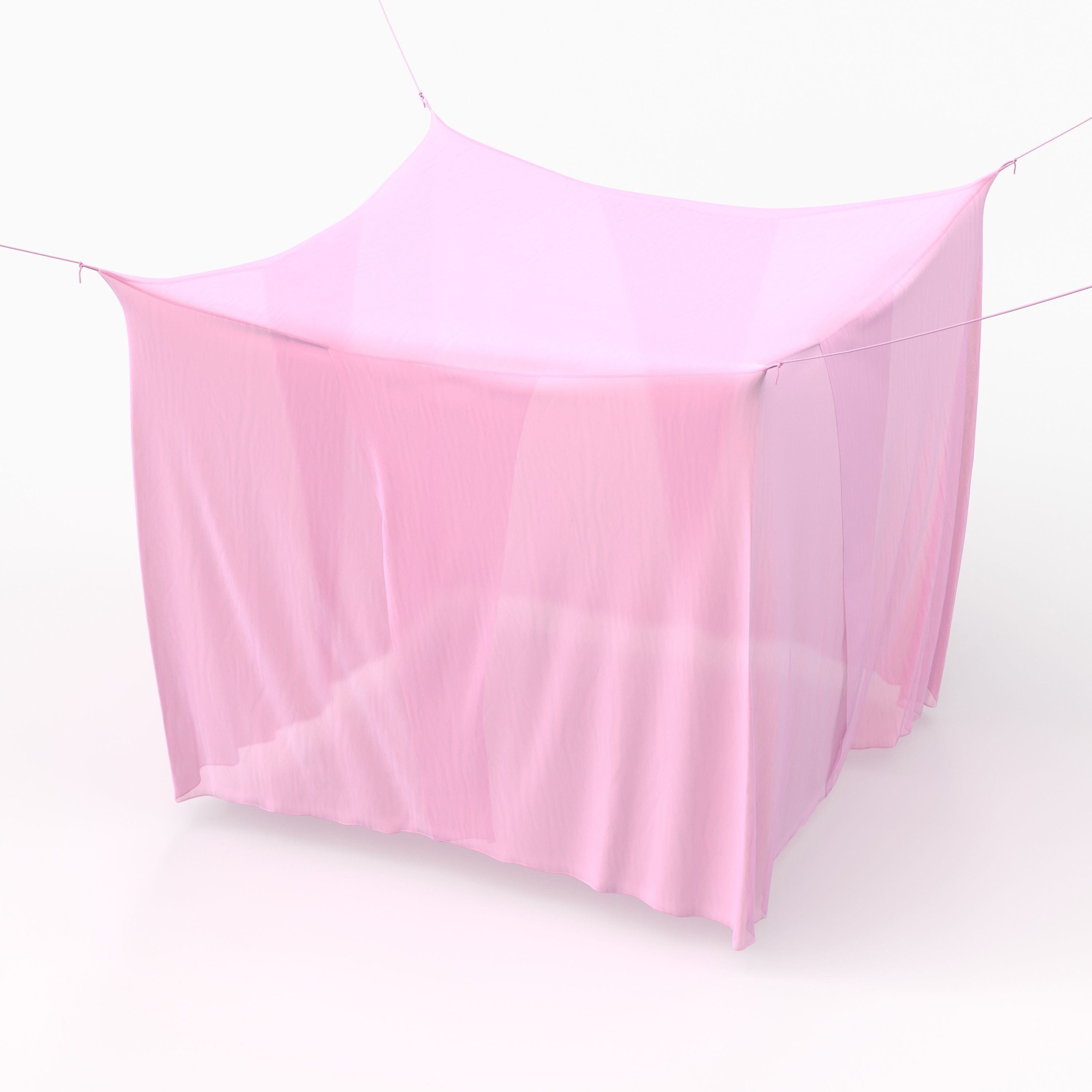 Mosquitoes net 1 3D model_2