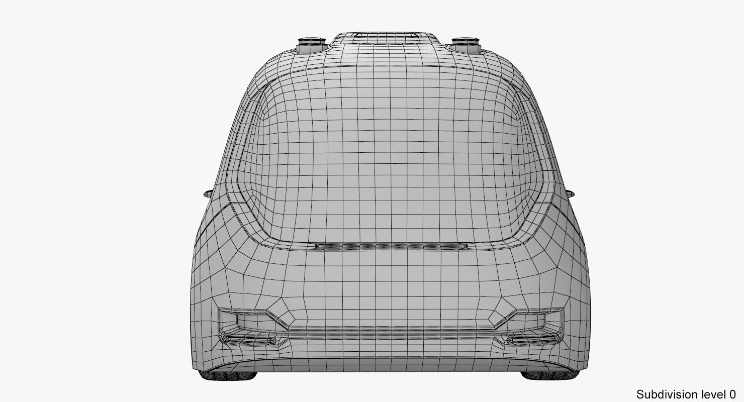 Self-Driving Shuttle Concept 3D model_18
