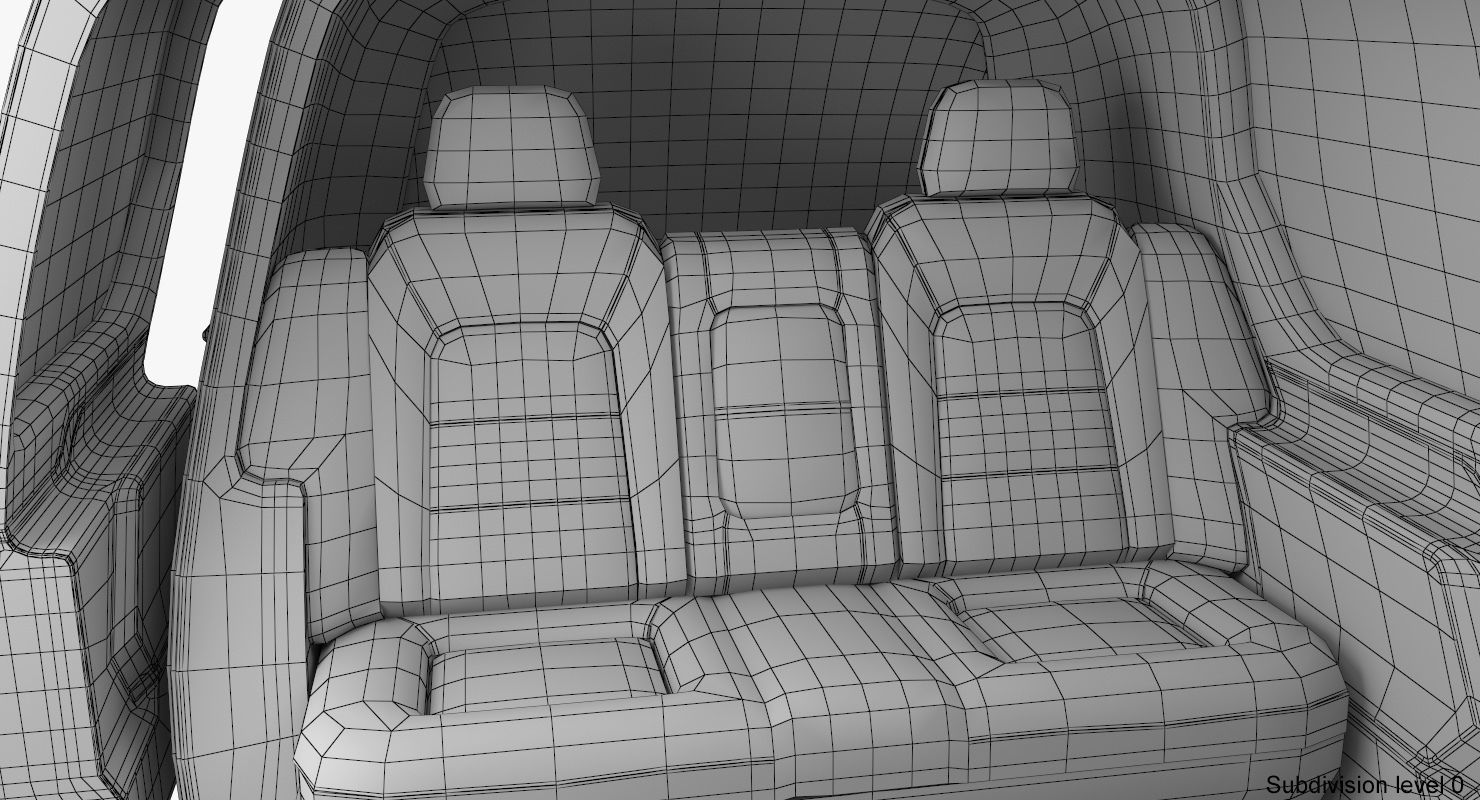 Self-Driving Shuttle Concept 3D model_20