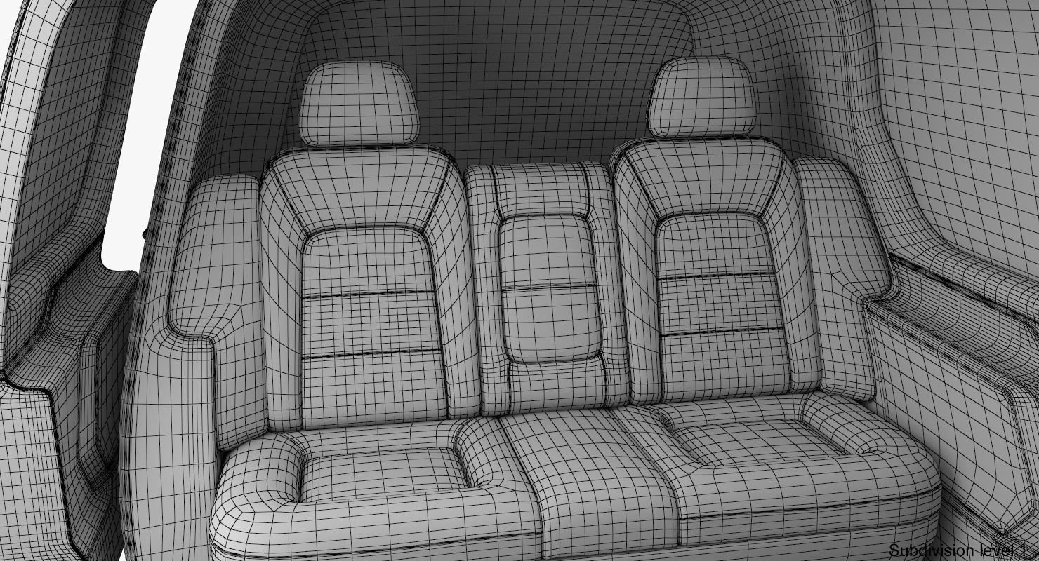 Self-Driving Shuttle Concept 3D model_21