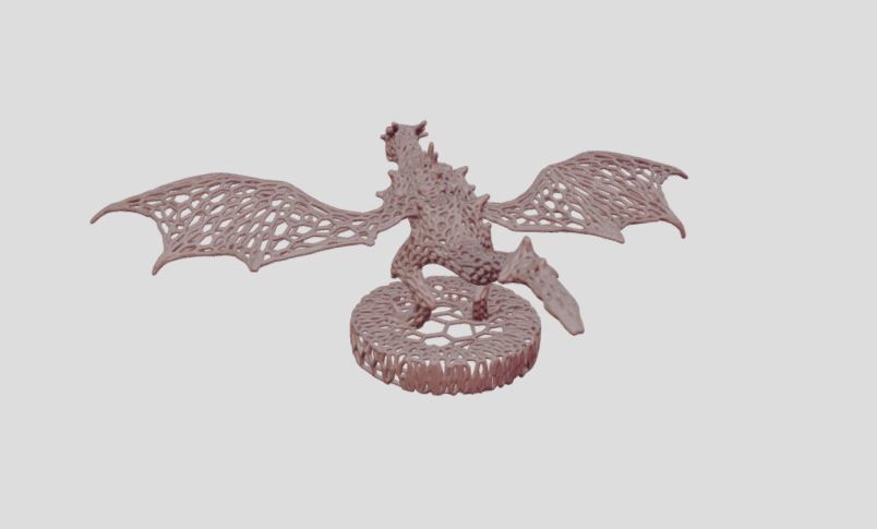 dragon dinosaur 3D print model_6