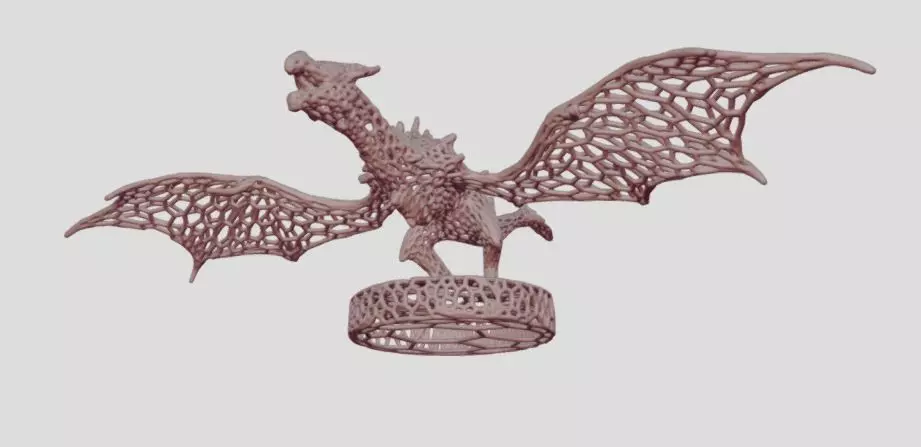 dragon dinosaur 3D print model_0
