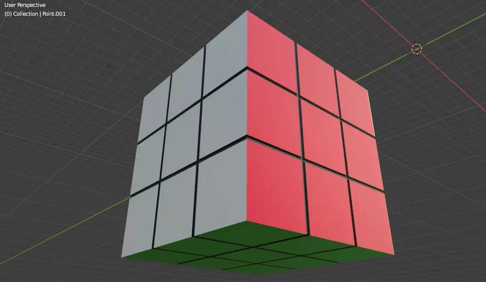 Rubic Free low-poly 3D model_0