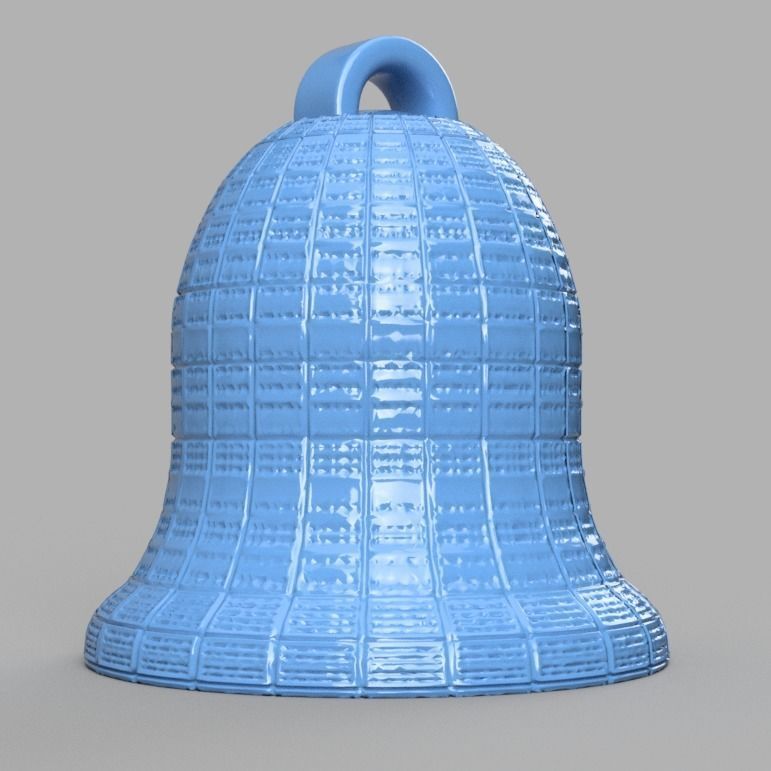 cloche de noel X76   3d print  3D print model_44