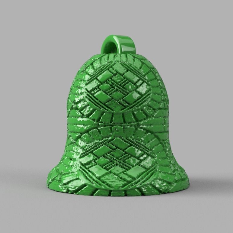 cloche de noel X76   3d print  3D print model_66