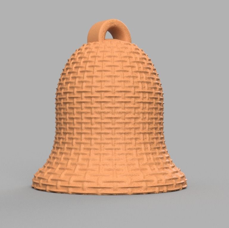 cloche de noel X76   3d print  3D print model_29