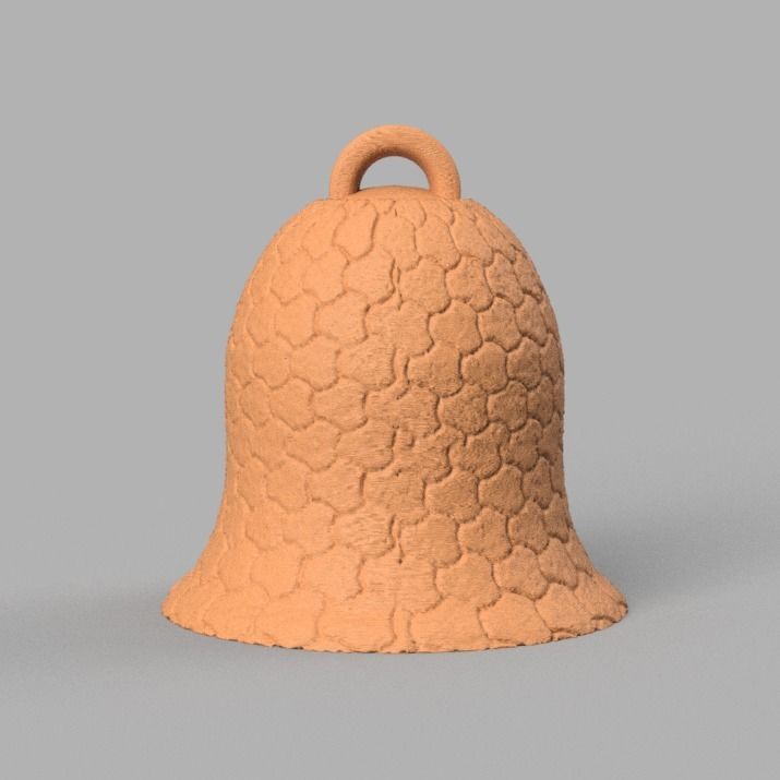 cloche de noel X76   3d print  3D print model_5
