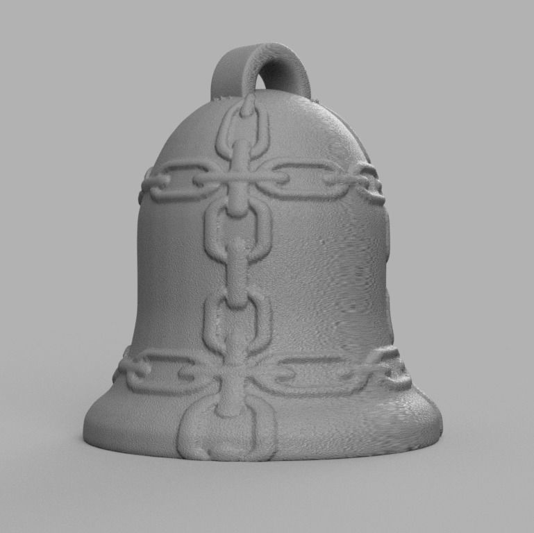 cloche de noel X76   3d print  3D print model_38