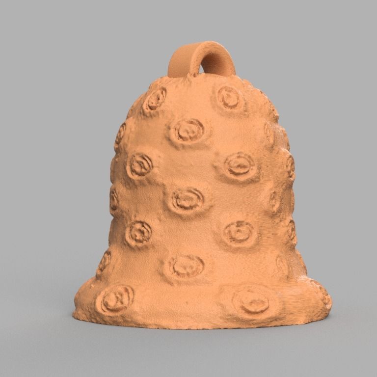 cloche de noel X76   3d print  3D print model_45
