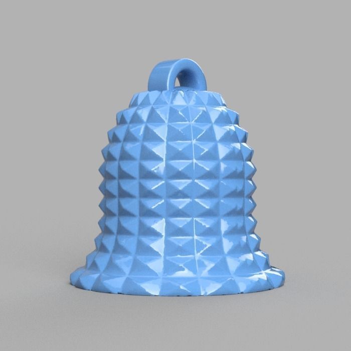 cloche de noel X76   3d print  3D print model_20