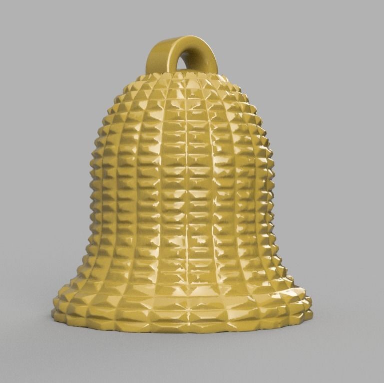 cloche de noel X76   3d print  3D print model_52