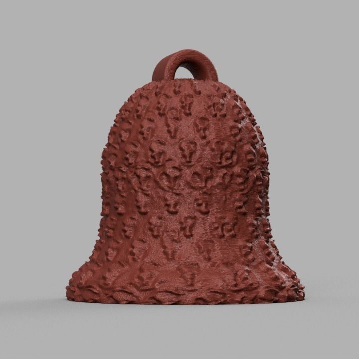 cloche de noel X76   3d print  3D print model_68
