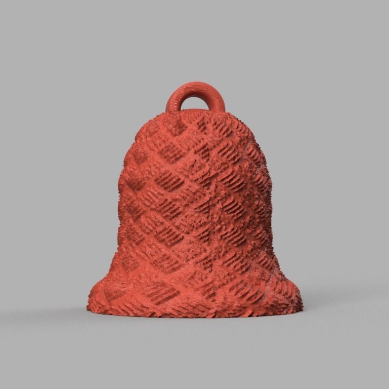 cloche de noel X76   3d print  3D print model_37