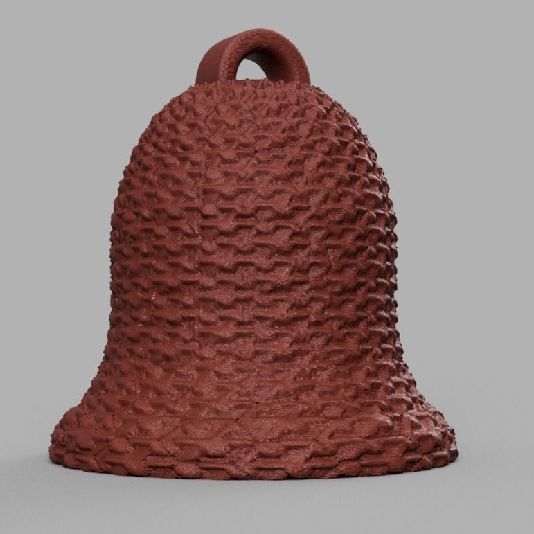 cloche de noel X76   3d print  3D print model_65