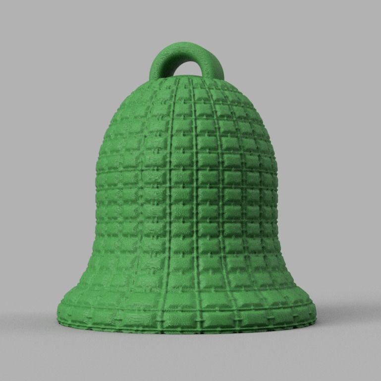 cloche de noel X76   3d print  3D print model_74