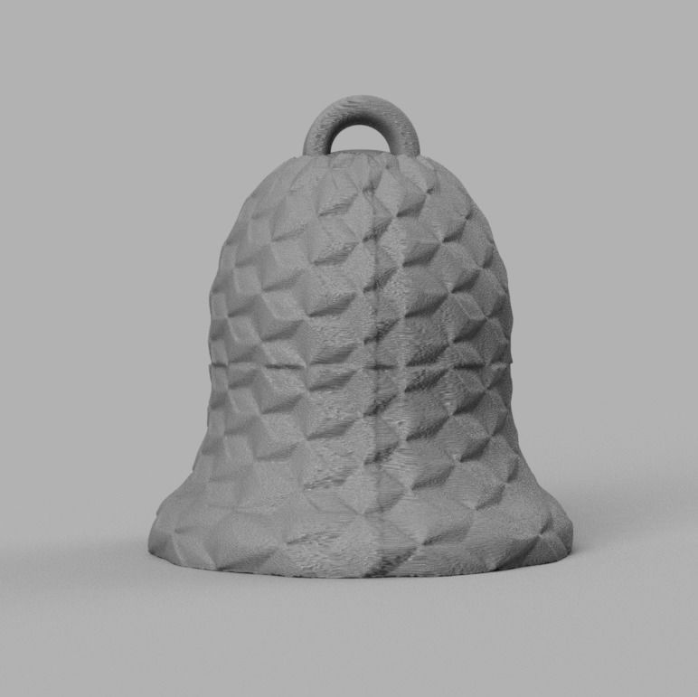 cloche de noel X76   3d print  3D print model_73